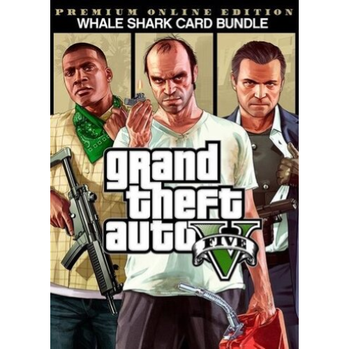 Digital Grand Theft Auto V Premium Edition Online (Gta V) + Whale Shark Card Pc Global Digital Grand Theft Auto V Premium Edition Online (Gta V) + Whale Shark Card Pc Global